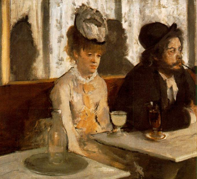 679x617 Epph Degas' L'Absinthe (1875 6) - Absinthe Painting