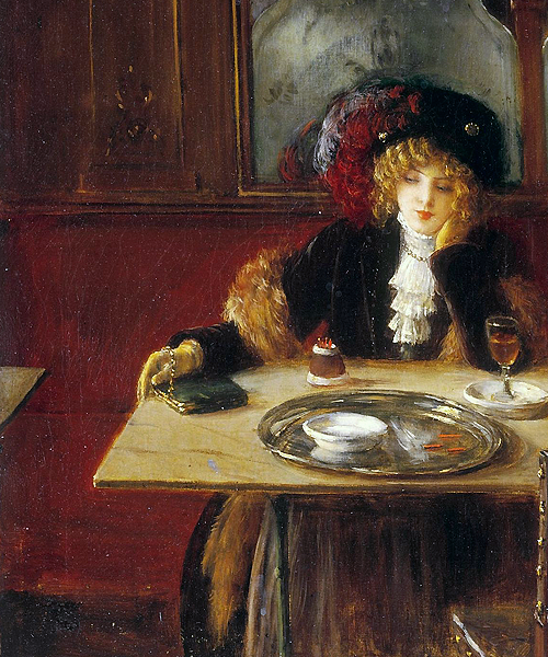 500x600 Lady L'Absinthe J'Aime New Orleans! Paintings - Absinthe Painting