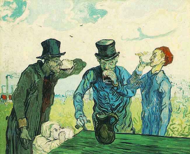 651x528 Van Gogh Myth Amp Thujone Thujone - Absinthe Painting