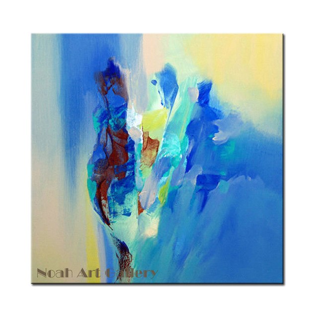 Abstract Acrylic Painting On Canvas