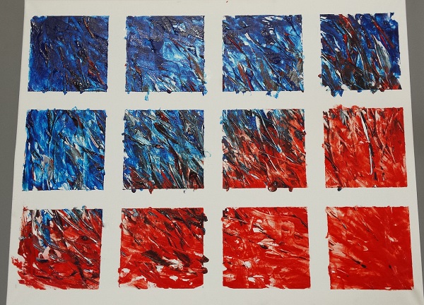 600x432 How To Create An Abstract Acrylic Painting Using A Simple - Abstract Art Acrylic Painting