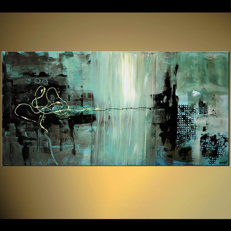 Abstract Bridge Painting at PaintingValley.com | Explore collection of ...