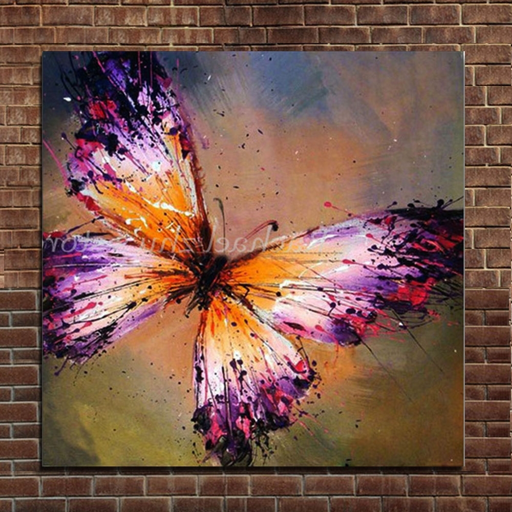 Abstract Butterfly Painting at PaintingValley.com | Explore collection ...