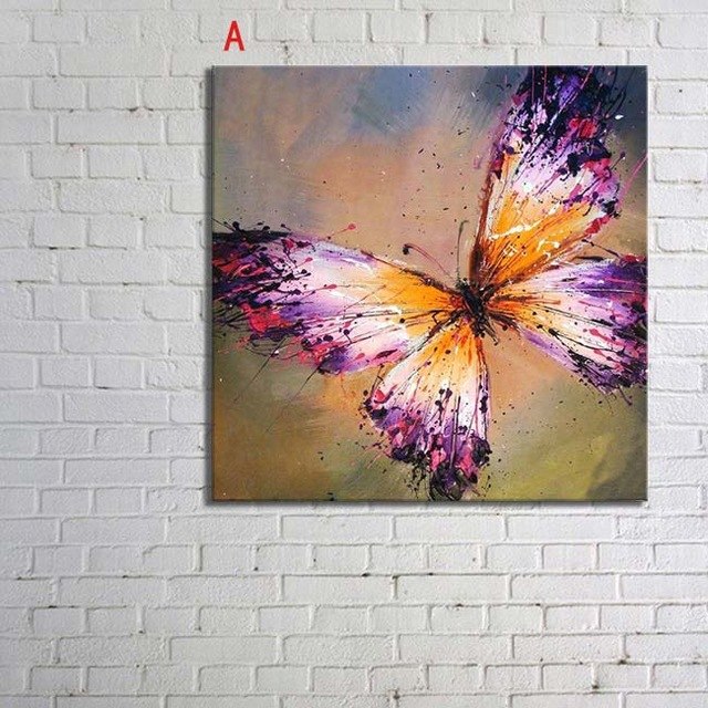 640x640 Top Supplier Wholesale High Quality Abstract Butterfly Oil - Abstract Butterfly Painting