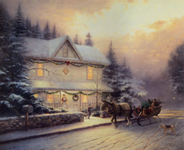 260x212 Discount Abstract Christmas Paintings Canvas Abstract Christmas - Abstract Christmas Painting