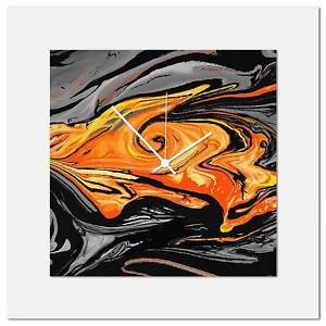 300x300 Abstract Clock - Abstract Clock Painting