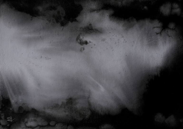 770x543 Saatchi Art Abstract Cloud 11 Painting By Pracha Yindee - Abstract Cloud Painting