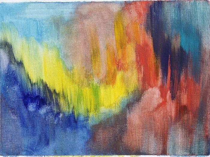 Abstract Color Field Painting at Explore