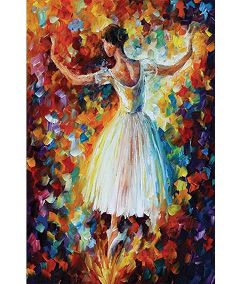 Abstract Dance Painting at PaintingValley.com | Explore collection of ...