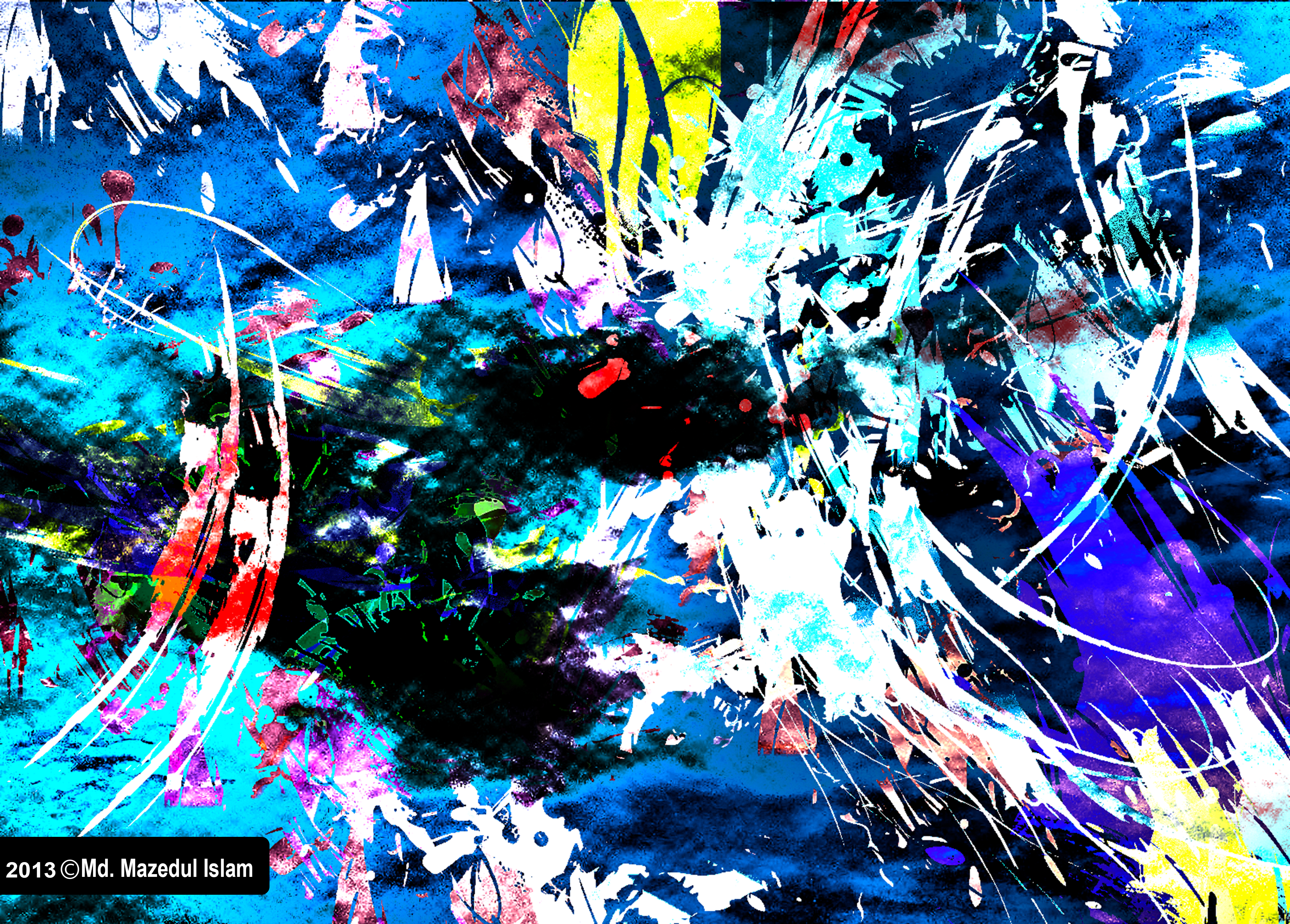 4188x3000 Digital Abstract Painting Muhammad Mazedul Islam Art - Abstract Digital Painting
