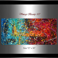 225x225 Original Abstract Art Paintings Jackson Pollock Ebay - Abstract Drip Painting