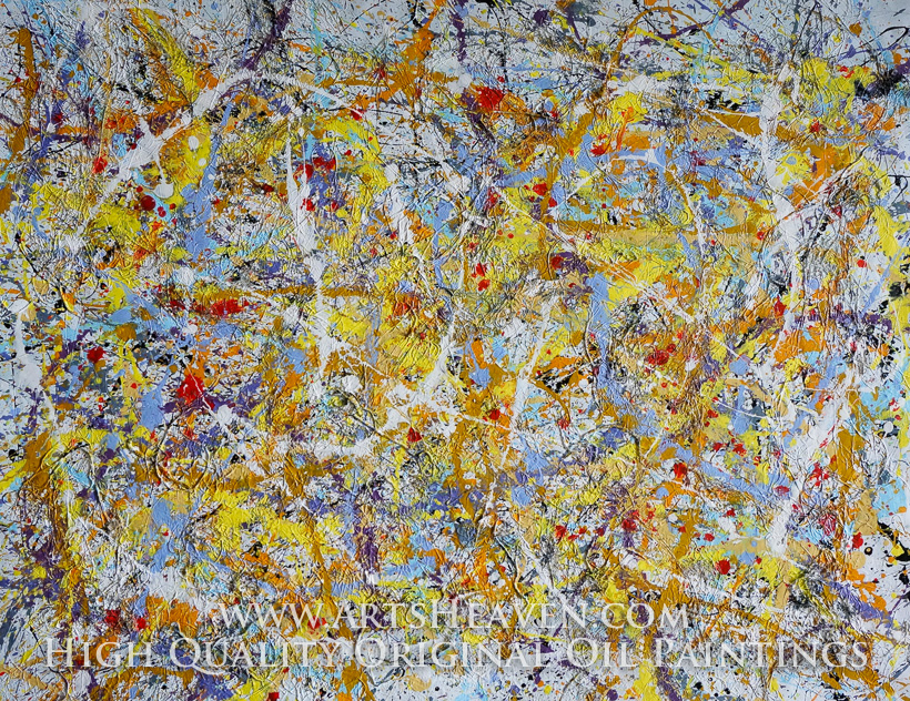 820x632 Reproduction Painting Various Artist Drip Paint Abstract 2 - Abstract Drip Painting