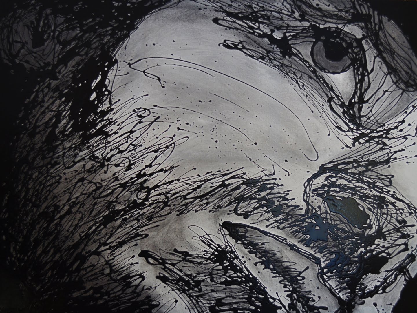 1440x1080 Acrylic Abstract Painting Technique - Abstract Drip Painting