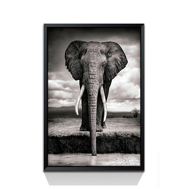 Abstract Elephant Oil Painting at PaintingValley.com | Explore ...