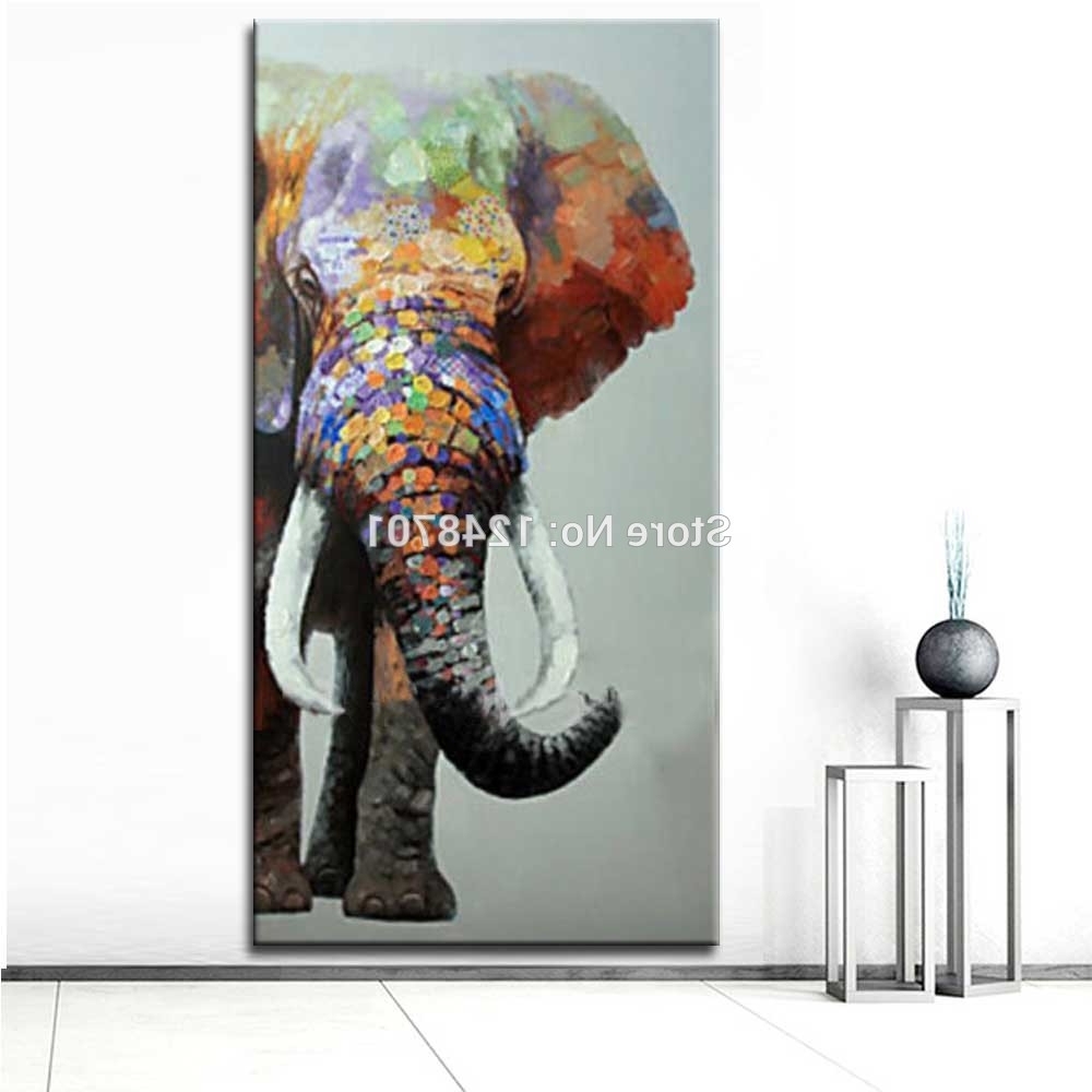 1000x1000 Explore Photos Of Abstract Elephant Wall Art (Showing 5 Of 15 Photos) - Abstract Elephant Oil Painting