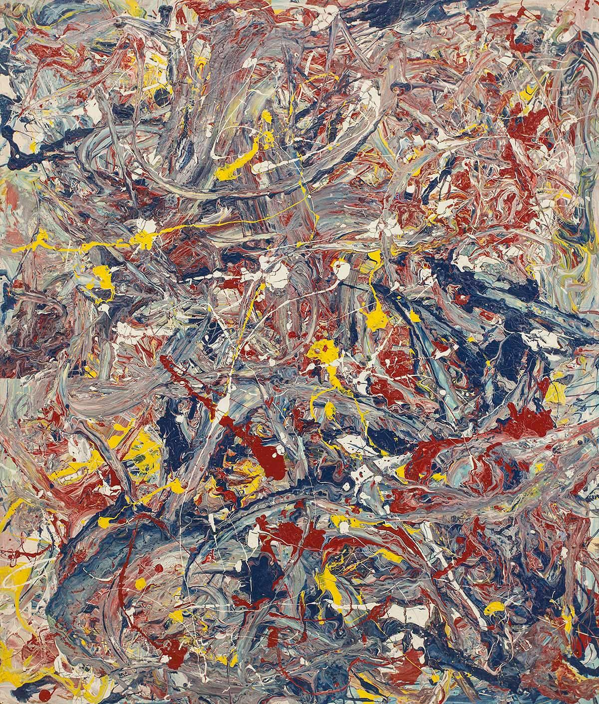 1200x1409 Unknown - Abstract Expressionist Painting