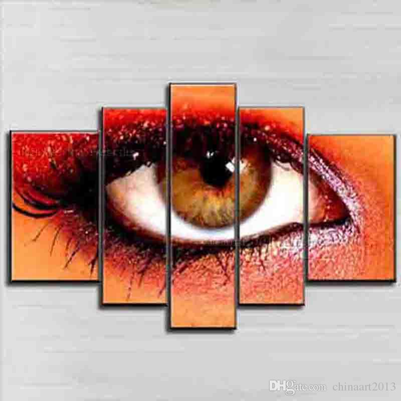 Abstract Eye Painting