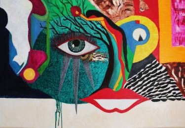 375x260 Abstract Eye Paintings For Sale Saatchi Art - Abstract Eye Painting