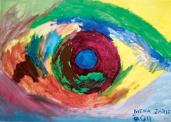 250x178 Abstract Eye Paintings - Abstract Eye Painting