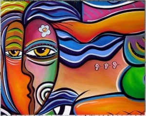 Abstract Face Painting at PaintingValley.com | Explore collection of ...