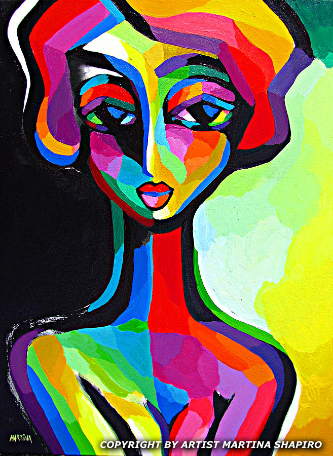 657x900 Photos Abstract Female Paintings, - Abstract Female Painting