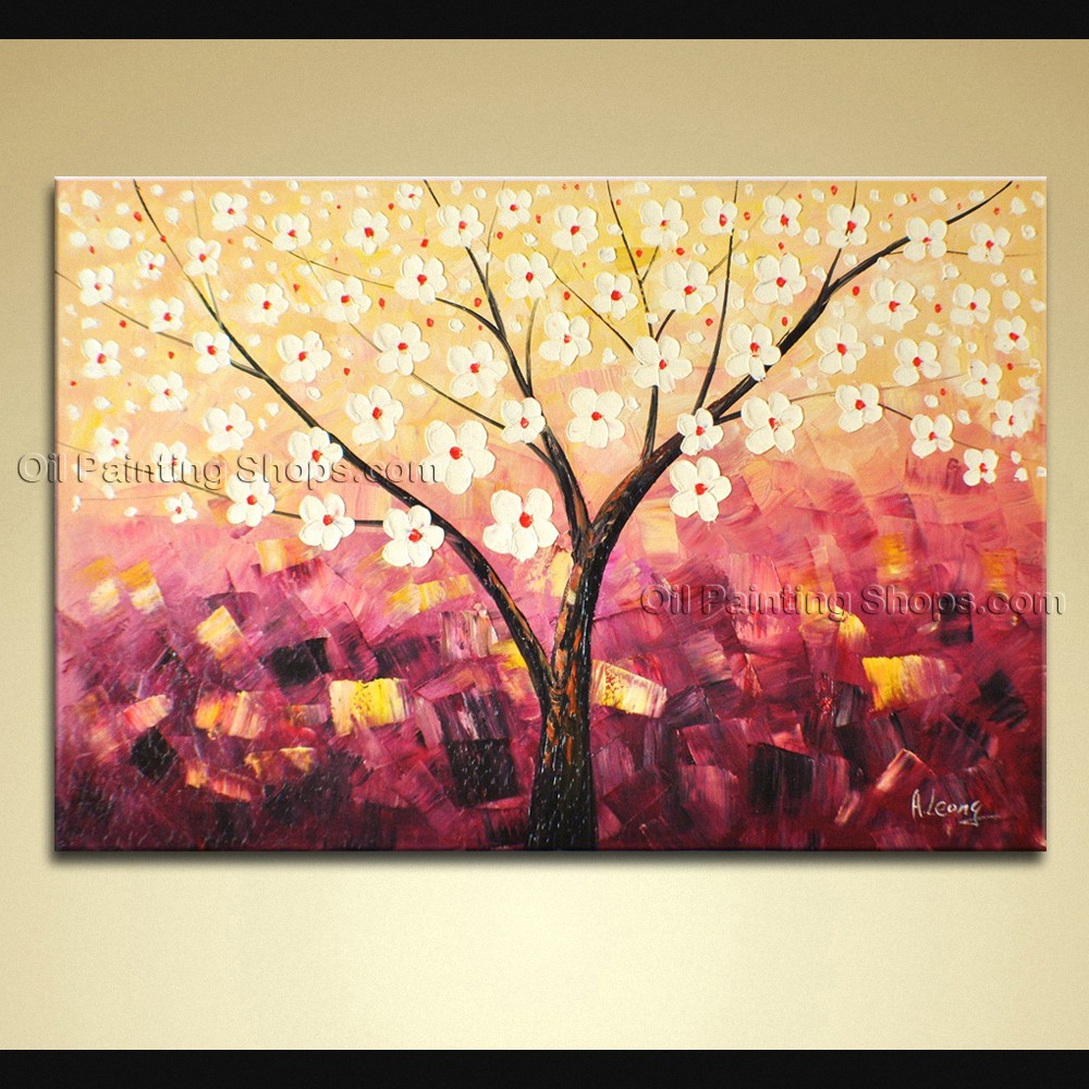 1000x1000 Original One Of A Kind Abstract Floral Painting On Canvas - Abstract Floral Painting