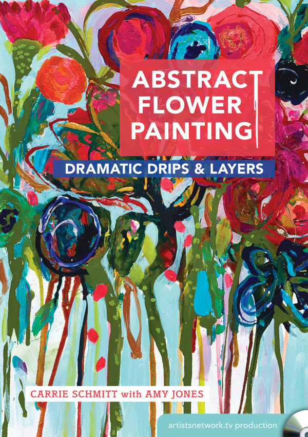 600x851 Abstract Flower Painting With Carrie Schmitt Download - Abstract Flower Painting