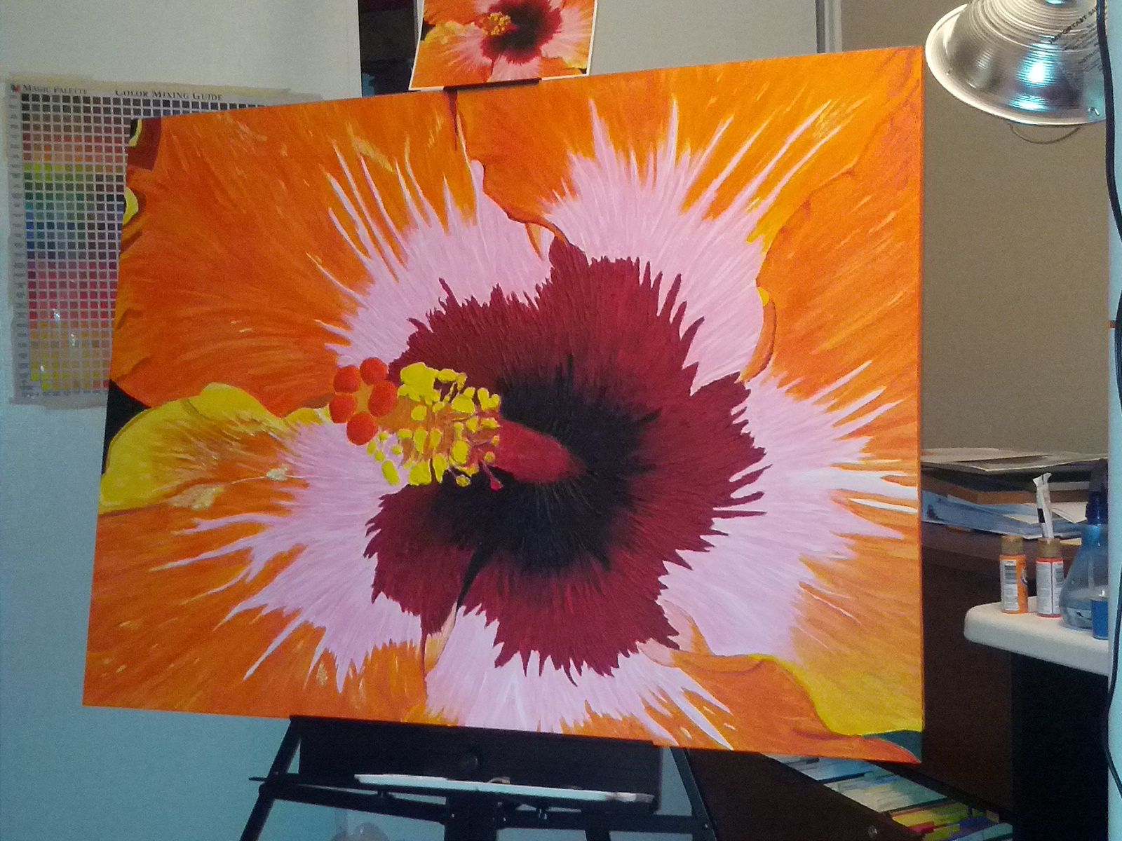 1600x1200 Large Abstract Flower Paintings Abstract Art Lessons How - Abstract Flower Painting Acrylic