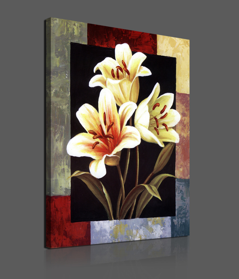 1000x1167 Gallery Flower Canvas Paintings For Beginners, - Abstract Flower Painting Ideas