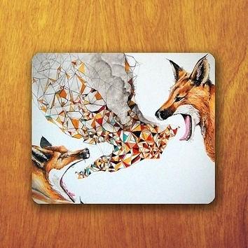 354x354 Unique Abstract Fox Art Painting Painting Autumn Fox By Marina - Abstract Fox Painting