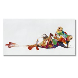 270x270 Abstract Oil Painting For Sale Amp Cheap Oil Painting Online - Abstract Frog Painting