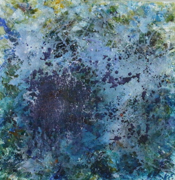 570x587 Buy Milky Way Galaxy - Abstract Galaxy Painting