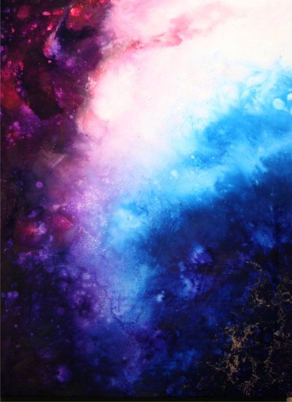 Abstract Galaxy Painting at PaintingValley.com | Explore collection of ...