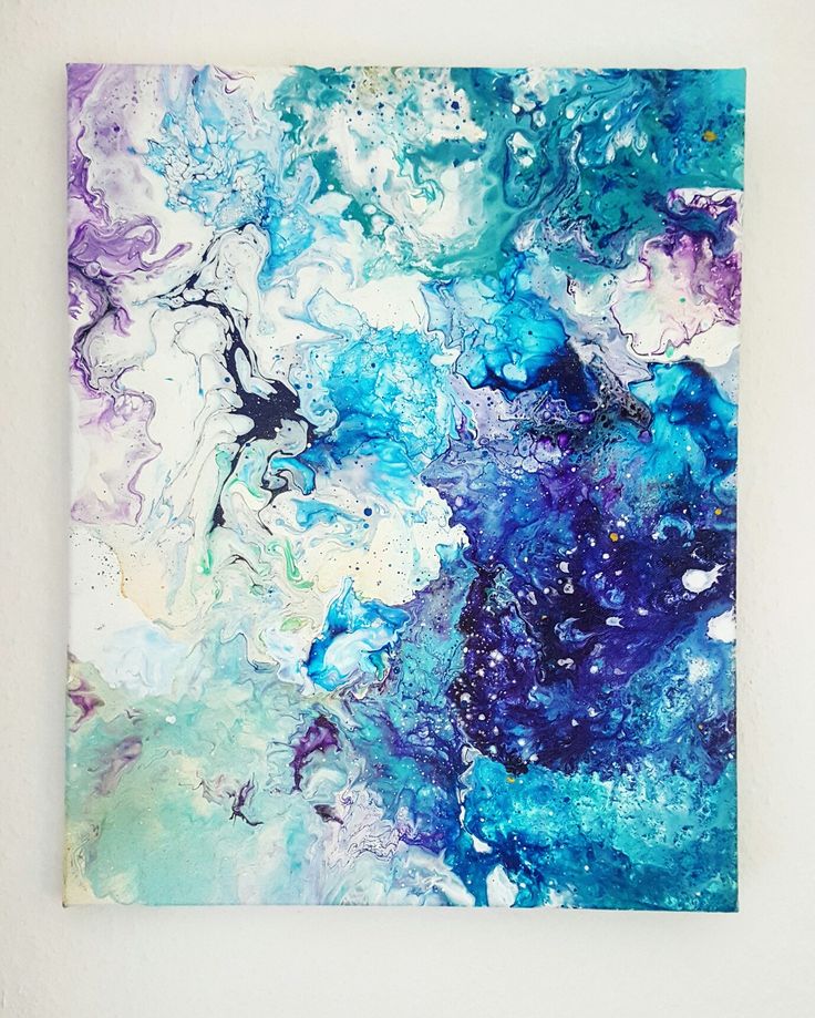 736x919 63 Best Paint Images On Abstract Paintings - Abstract Galaxy Painting