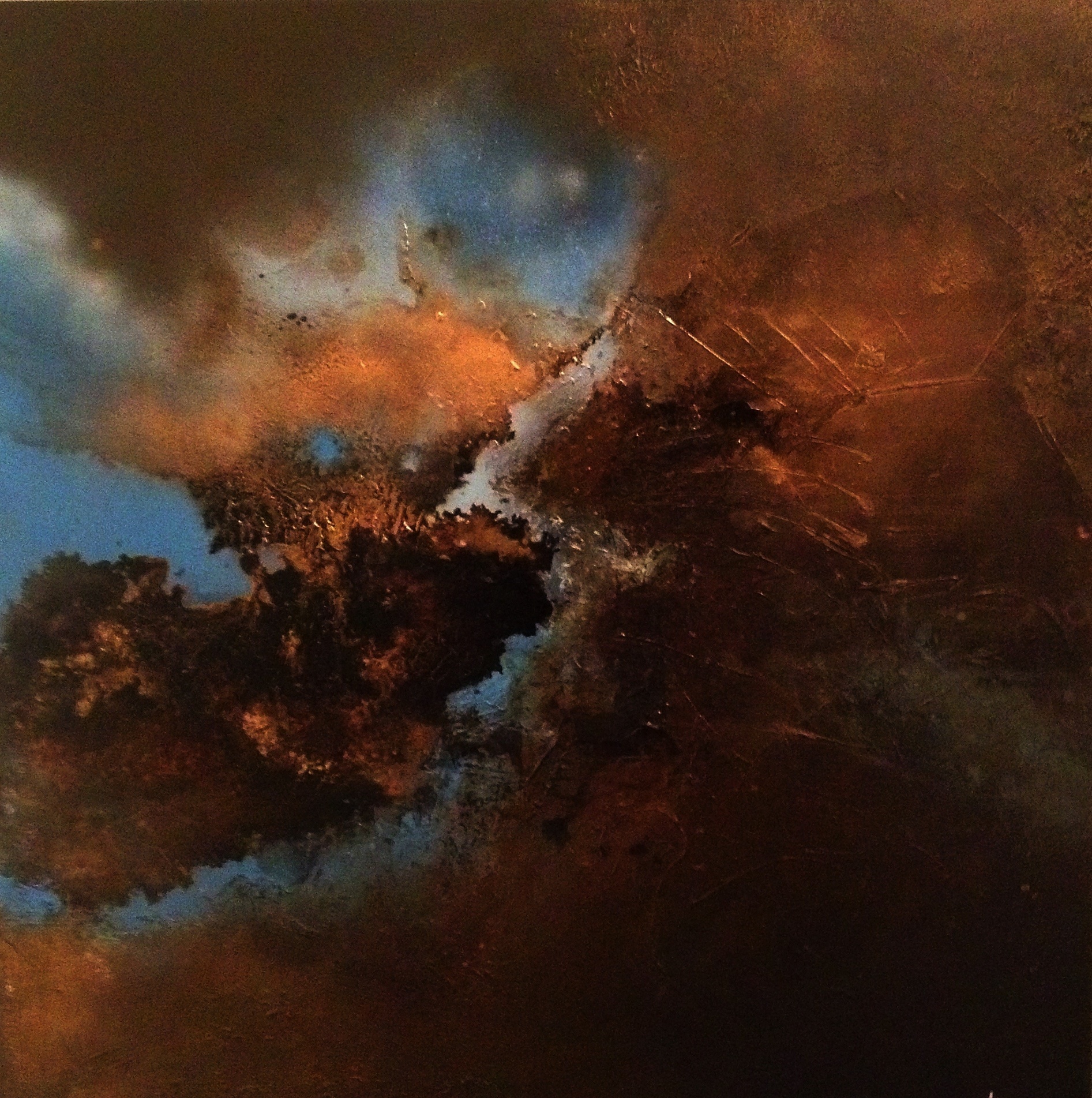 Abstract Galaxy Painting at Explore collection of