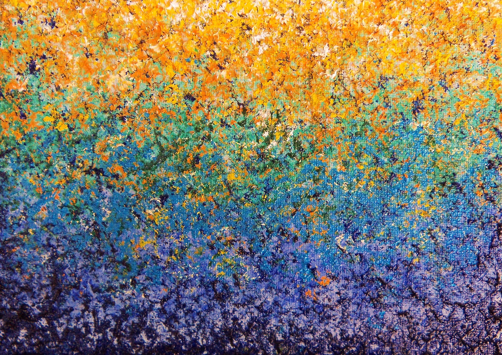 Abstract Garden Painting at Explore collection of