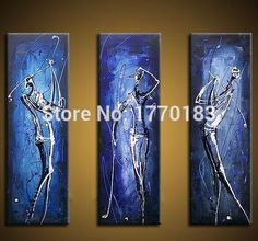 236x220 My Other Favorite! By Thomas Nozkowski Abstract Paintings - Abstract Golf Painting