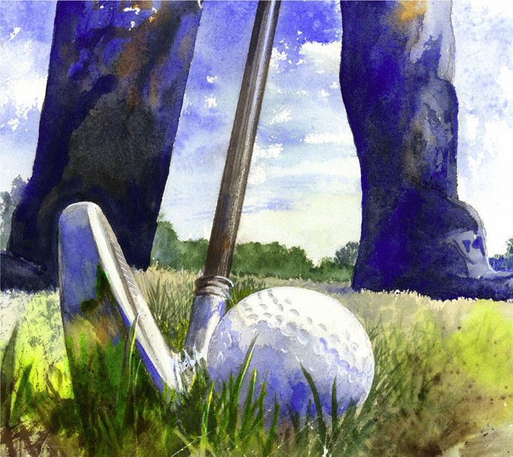 736x655 Abstract Golf Art Prints Best 25 Golf Art Ideas - Abstract Golf Painting