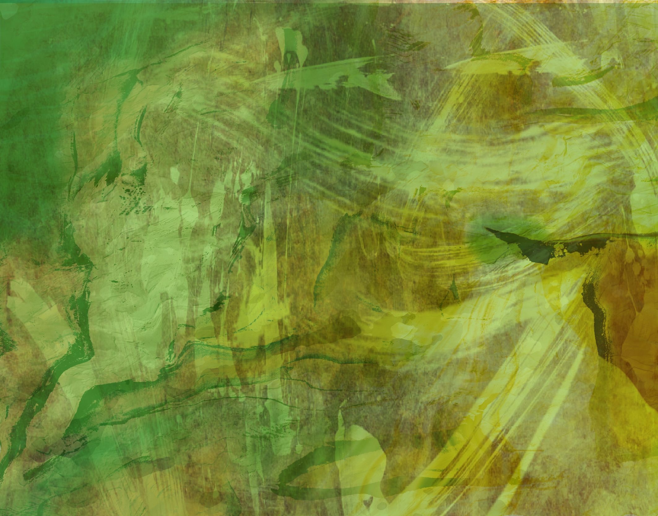 2126x1670 Free Images Tree, Abstract, Sunlight, Texture, Leaf, Green - Abstract Green Painting