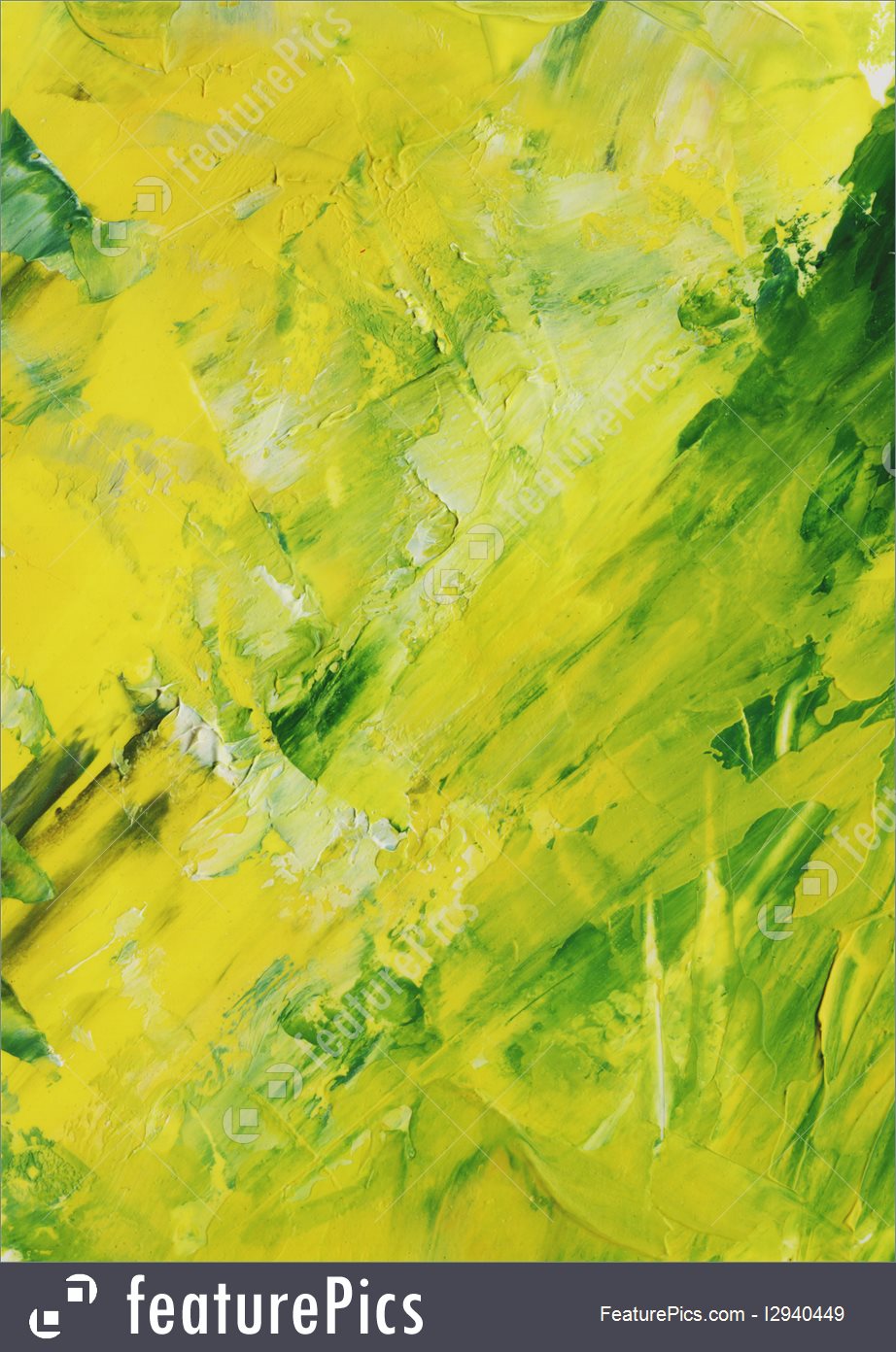 922x1392 Painting Art Green Abstract Background, Oil Paints - Abstract Green Painting