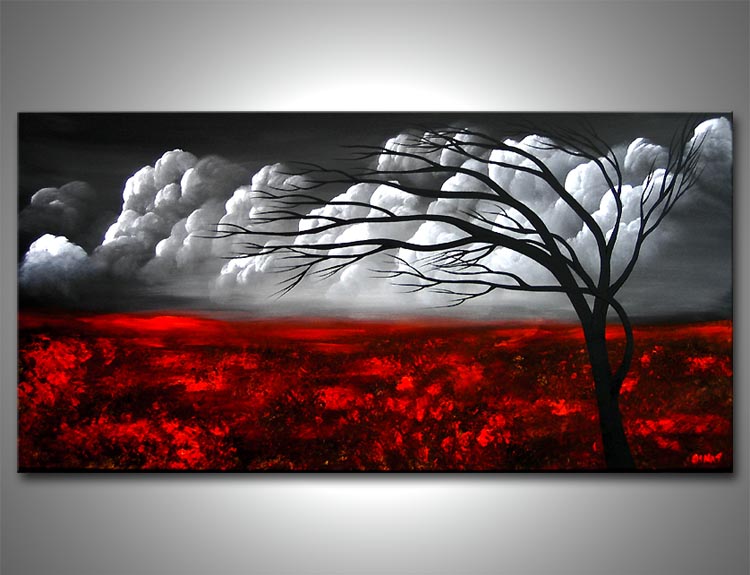 750x575 Painting - Abstract Heart Painting