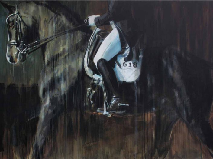 705x525 Horse Portraits And Commissioned Horse Paintings - Abstract Horse Painting