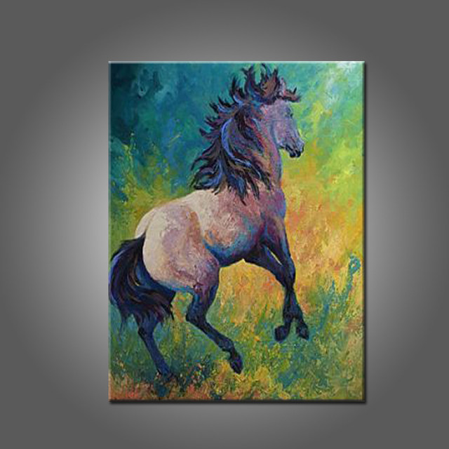 640x640 Online Shop Abstract Horse Painting On Canvas Artist Handpainted - Abstract Horse Painting On Canvas