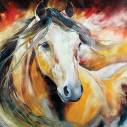 260x260 Abstract Horse Painting Canvas Canada Best Selling Abstract - Abstract Horse Painting On Canvas