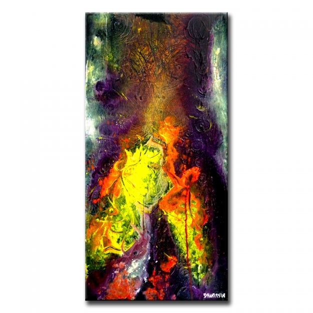 625x625 Abstract Art For Sale Online - Abstract Human Heart Painting