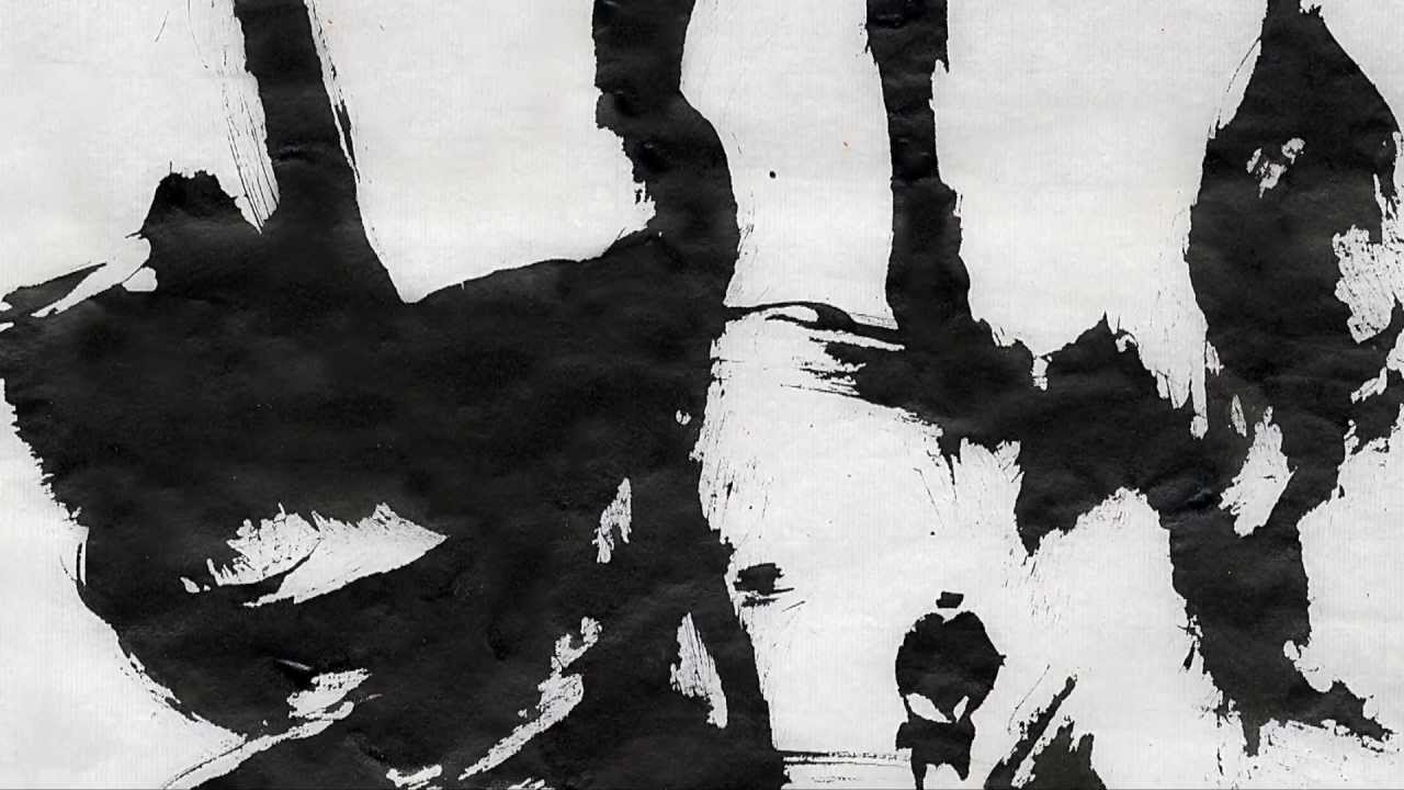 1280x720 Zen Ink Painting Demonstration - Abstract Ink Painting