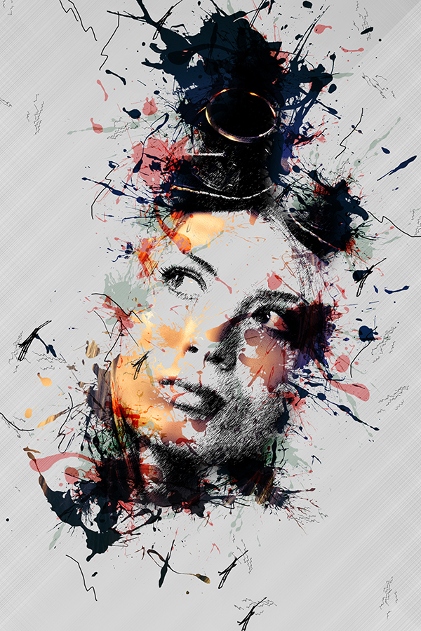 Abstract Ink Painting at PaintingValley.com | Explore collection of