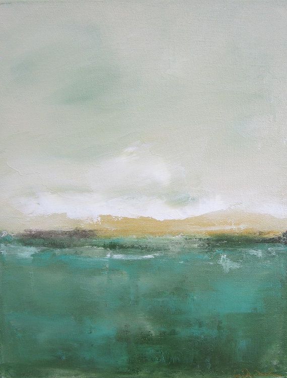 570x751 Abstract Landscape Painting Orignal Art - Abstract Landscape Painting