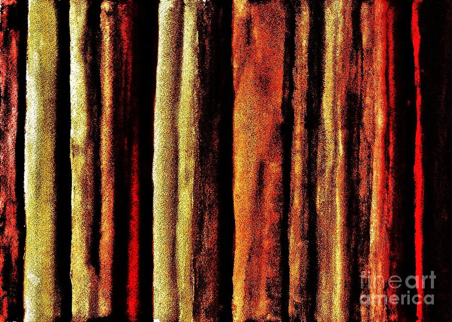 900x643 Abstract Lines Painting By Marsha Heiken - Abstract Line Painting