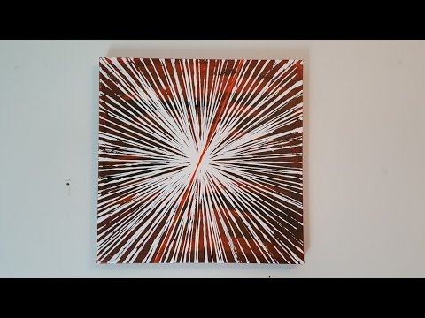 480x360 Abstract Painting Art Demo - Abstract Line Painting